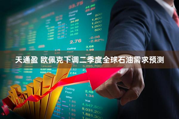天通盈 欧佩克下调二季度全球石油需求预测